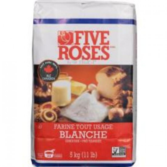 FARINE TOUT USAGE BLANCHIE / FIVE ROSES FARINE TOUT USAGE BLANCHIE / FIVE ROSES