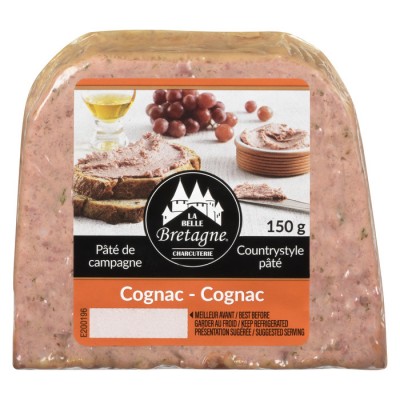 PATE CAMPAGNE COGNAC / BELLE BRETAGNE 150GR