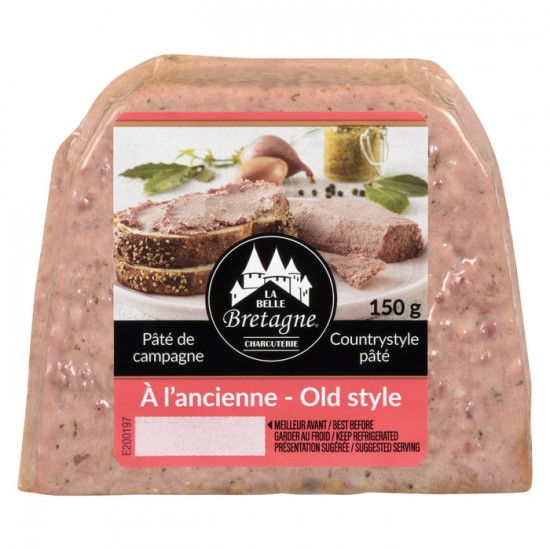 PATE CAMPAGNE ANCIENNE / BELLE BRETAGNE 150GR