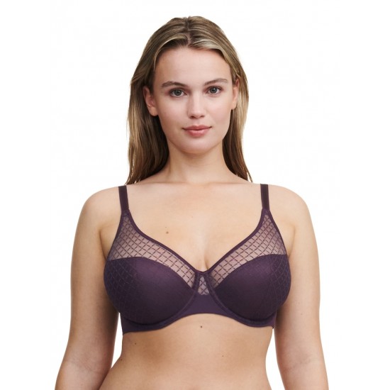 Soutien-gorge Chantelle aubergine