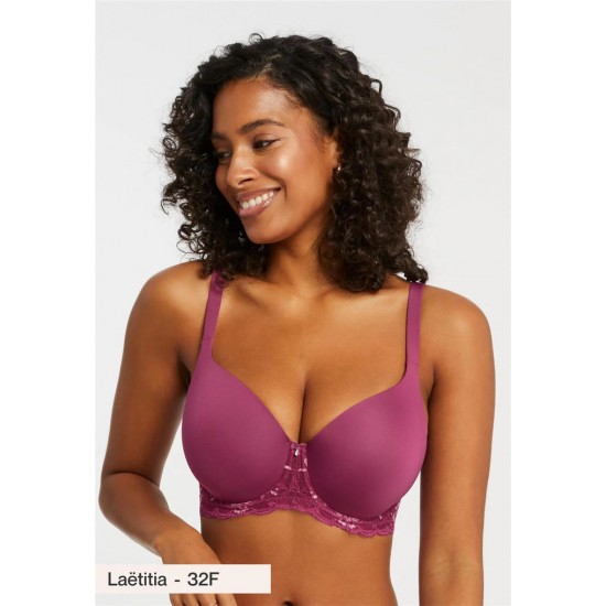 Soutien-gorge à armature Pure Plus canneberge