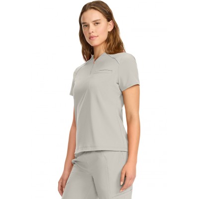 Haut Infinity GNR8 col V gris pâle