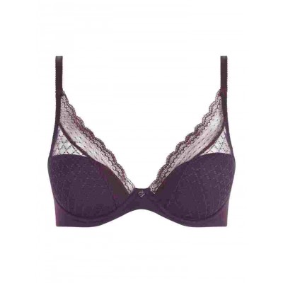 Soutien-gorge Chantelle aubergine