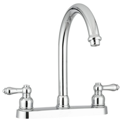 Robinet cuisine bec haut chrome