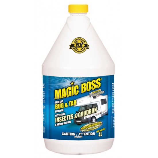 Nettoyant insectes et goudron Magic Boss 4L