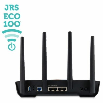 JRS Eco 100 Era – Routeur WiFi à ondes réduites et bouton WIFI ON/OFF sur Asus AX4200
