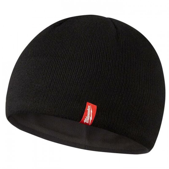 502B | Milwaukee Tool Black Fleece Lined Beanie