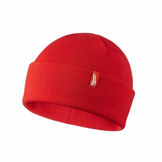 503R | Milwaukee Tool Red Cuffed Beanie