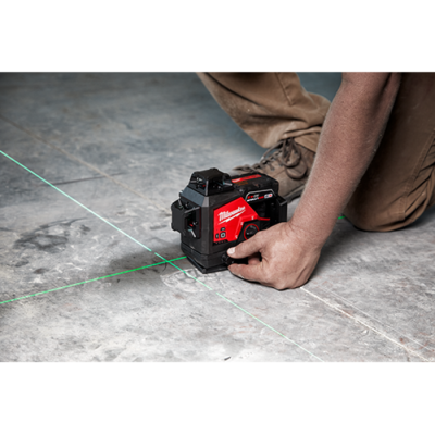 3632-21 | Milwaukee 3632-21 Kit laser M12 vert 3 plans 360°