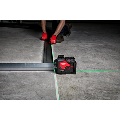 3632-21 | Milwaukee 3632-21 Kit laser M12 vert 3 plans 360°