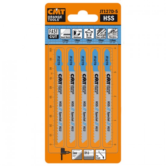 JT127D-5 | CMT JT127D-5 Jig Saw Blades for Wood...