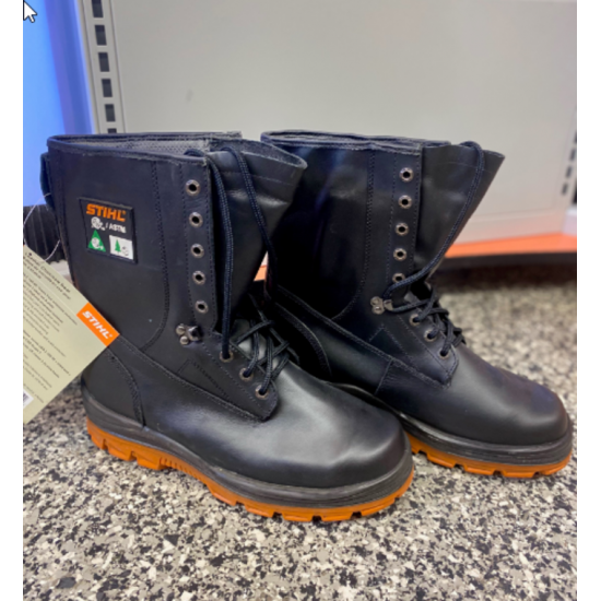 Bottes de sécurité Stihl en cuir pour scie à...