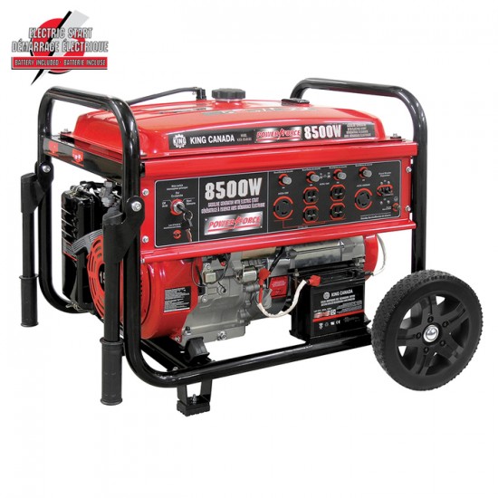 KCG-8500GE | 8500W GASOLINE GEN W\ELECTRIC START...