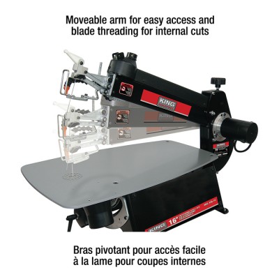 KXL-16 | 16'' PROFESSIONAL SCROLL SAW KING CANADA