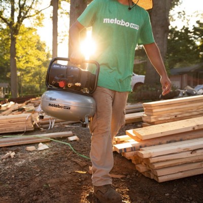 EC914S | THE TANK™ Compresseur d'air à crêpes haute capacité 6 gallons Metabo HPT EC914S