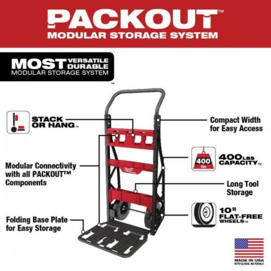 48-22-8415 | Milwaukee PACKOUT™ 2-Wheel Cart