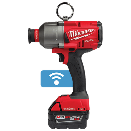 Milwaukee 2865-22 M18 FUEL 7/16″ Hex Utility High Torque Impact Wrench Kit with ONE-KEY