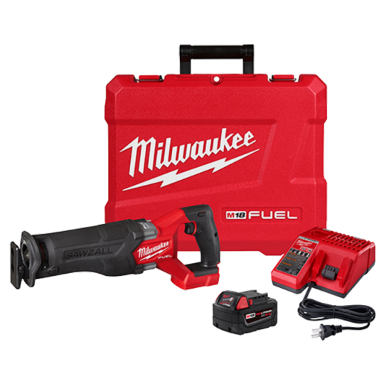 Milwaukee 2821-21 M18 FUEL SAWZALL Recip Saw Kit