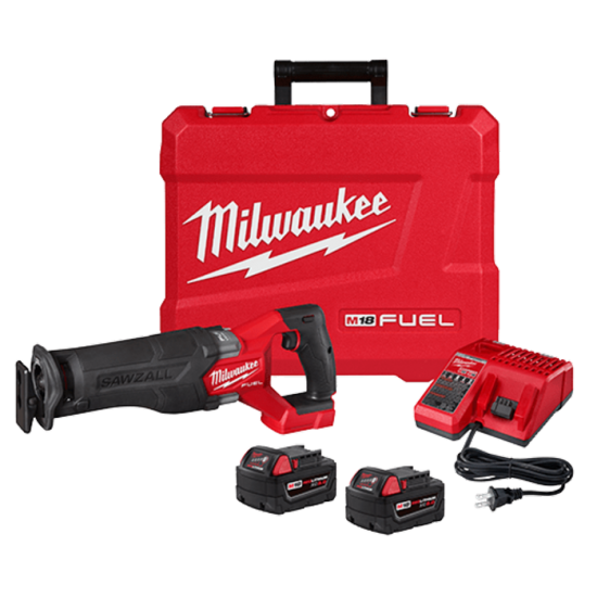 Milwaukee 2821-22 M18 FUEL SAWZALL Recip Saw Kit