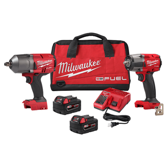 2988-22R / Milwaukee Kit combiné M18 FUEL™ HTIW/MTIW AUTO 2 pièces