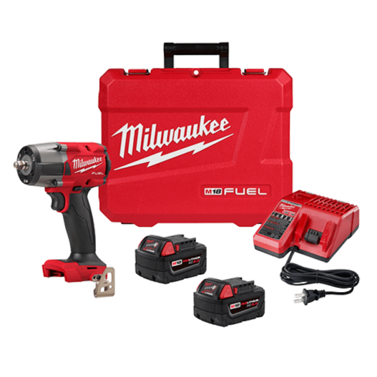 Milwaukee 2960-22 3/8″ Mid Torque Impact Wrench...