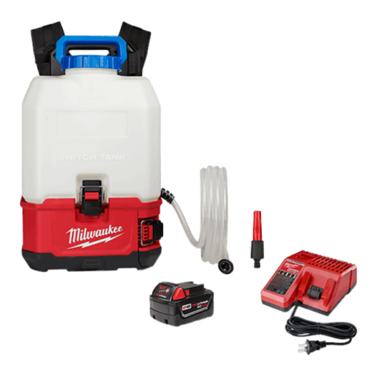 Milwaukee 2820-21WS M18 SWITCH TANK 4-Gallon Backpack Water Supply Kit