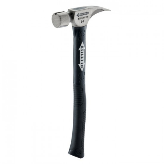 Stiletto TI14MC-F 14oz Titanium Milled Face Hammer