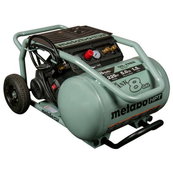 EC1315S / Metabo-HPT  Le compresseur d'air sur chariot TANK 8-Gal 225 PSI