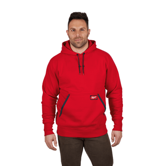 350R  /  SWEAT À CAPUCHE MILWAUKEE HD - ROUGE