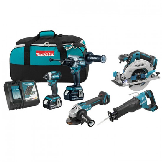 DLX5077TX1 / Kit combiné de 5 outils MAKITA LXT...