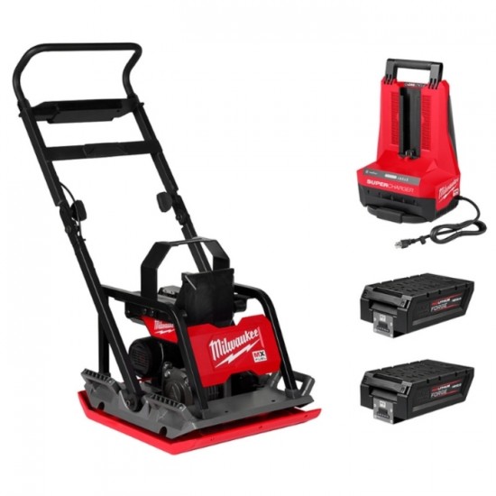 Kit de compacteur à plaque Milwaukee MXF220-2HD MX FUEL 20″