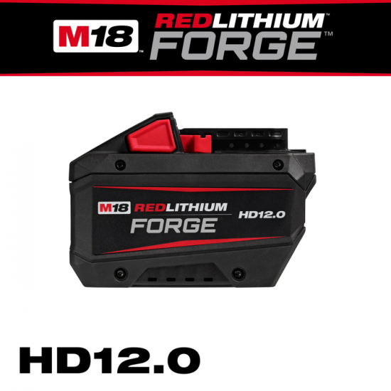 Milwaukee 48-11-1813 | Batterie M18 FORGE RED LITHIUM HD12.0 AH