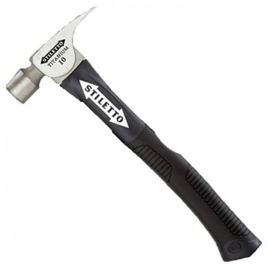 FH10C-F / Stiletto FH10C-F 10 oz Titanium Smooth Face Hammer