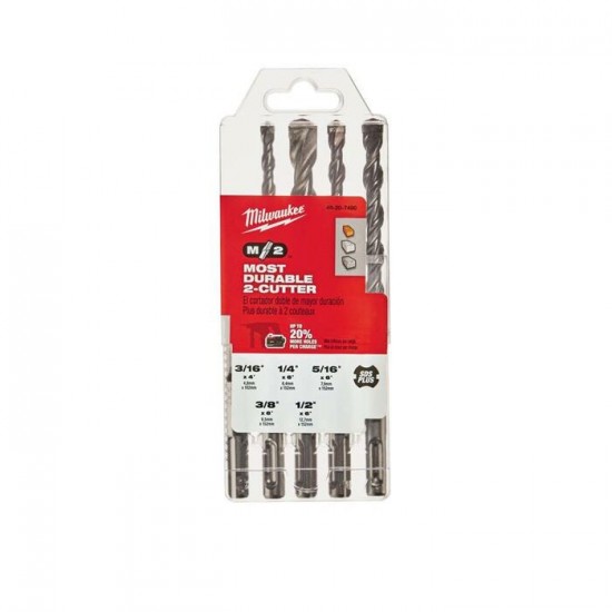 48-20-7490 / Milwaukee 48-20-7490 SDS-Plus 2CT 5...