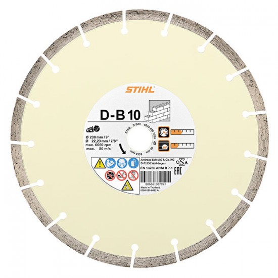 08350907034 / Stihl Cutting wheel D-B10 230mm/9