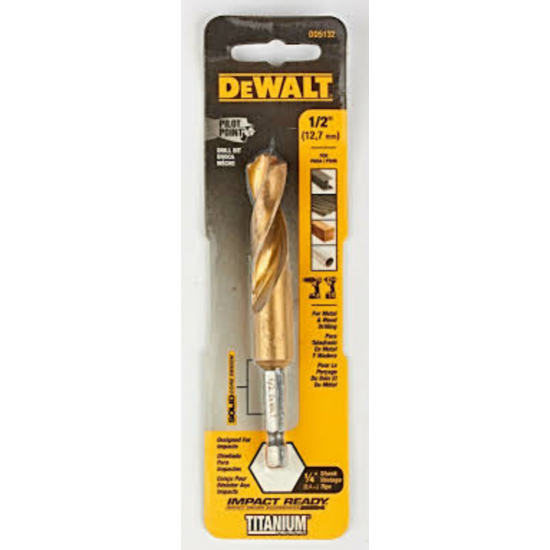 DD5132 |IMPACT READY Titanium Drill Bits 1/2