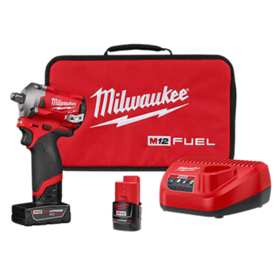 2555-22 | Milwaukee 2555-22 M12 FUEL 1/2″ Kit de...