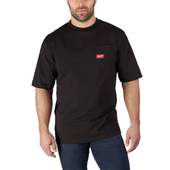 Milwaukee 601 | HEAVY DUTY POCKET T-SHIRT WORKWEAR...