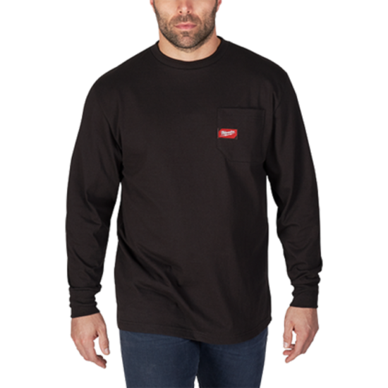 Milwaukee 602 | HEAVY DUTY POCKET T-SHIRT LONG SLEEVE WORKWEAR SERIES