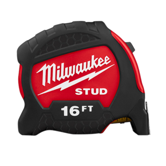 48-22-9716 | Milwaukee 16ft Gen II STUD™ Tape Measure