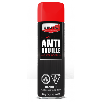 Sinto Antirouille | Antirouille en aérosol ambre