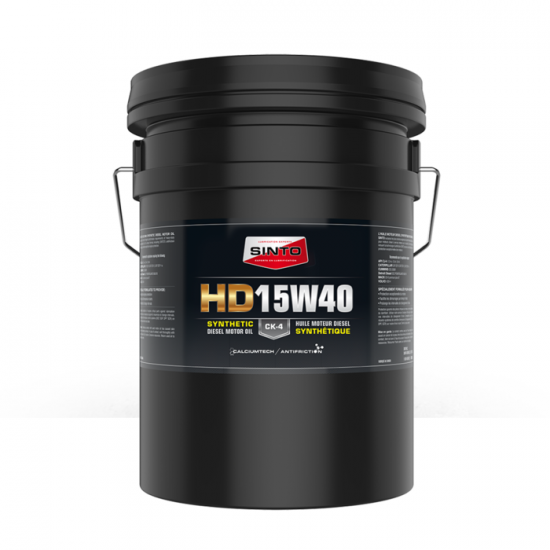 Sinto HD 15W40 | Huile moteur diesel HD synthétique 