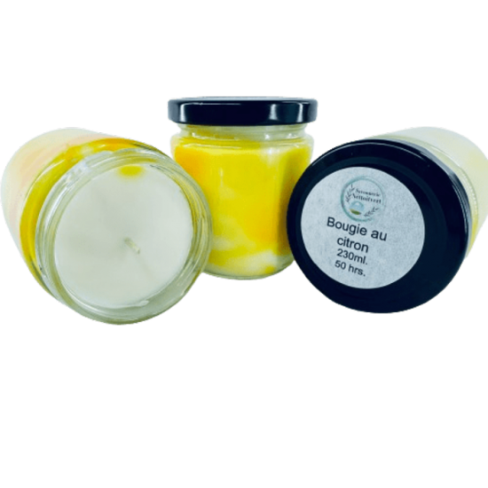 Bougie au citron