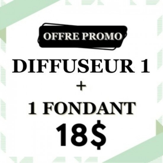 Diffuseur 1 + 1 Fondant