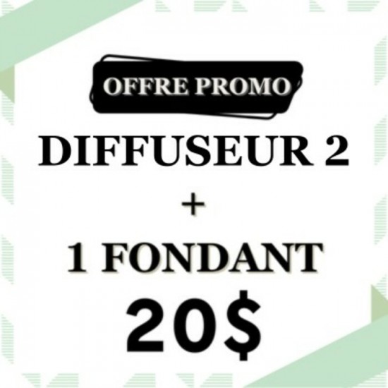 Diffuseur 2 + 1 Fondant