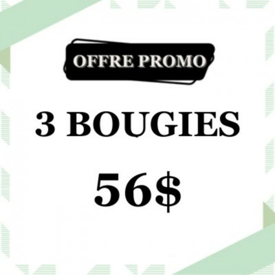 3 bougies