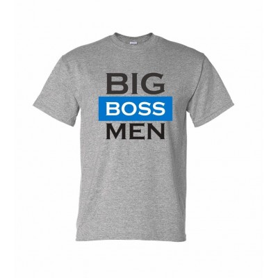 T-Shirt Big Boss Men Gris