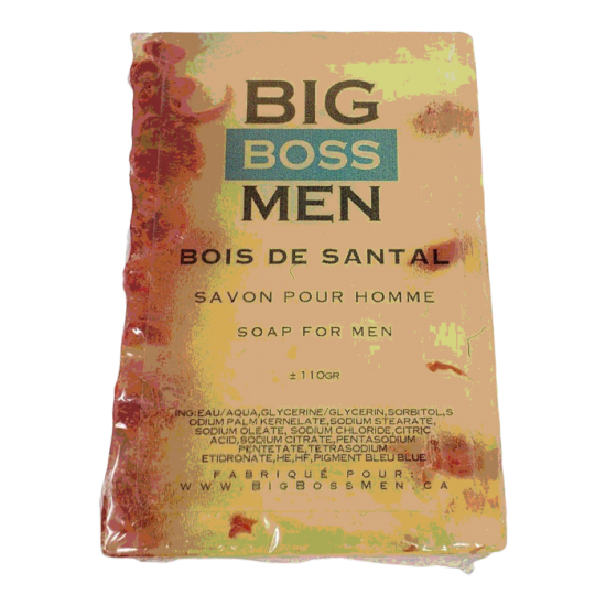 Savon pour homme Big Boss Men Bois de Santal