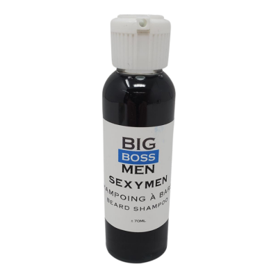 Shampoing à barbe Big Boss Men Bois Sexymen