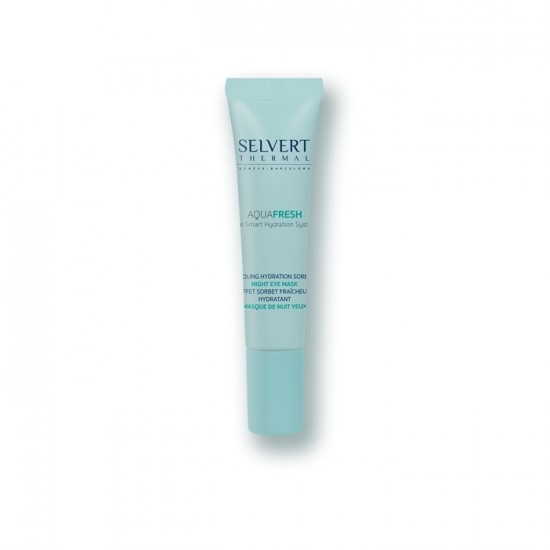 Masque-crème de nuit yeux effet fraicheur selvert thermal